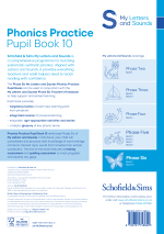 My Letters and Sounds Phonics Practice Pupil Book 10 Back page